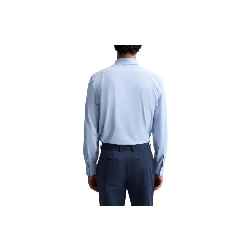 ZARA Shirts Men Light Blue-3