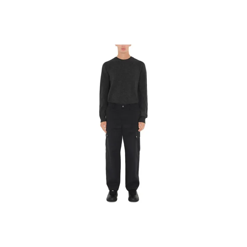 Burberry Cotton Blend Cargo Trousers-1