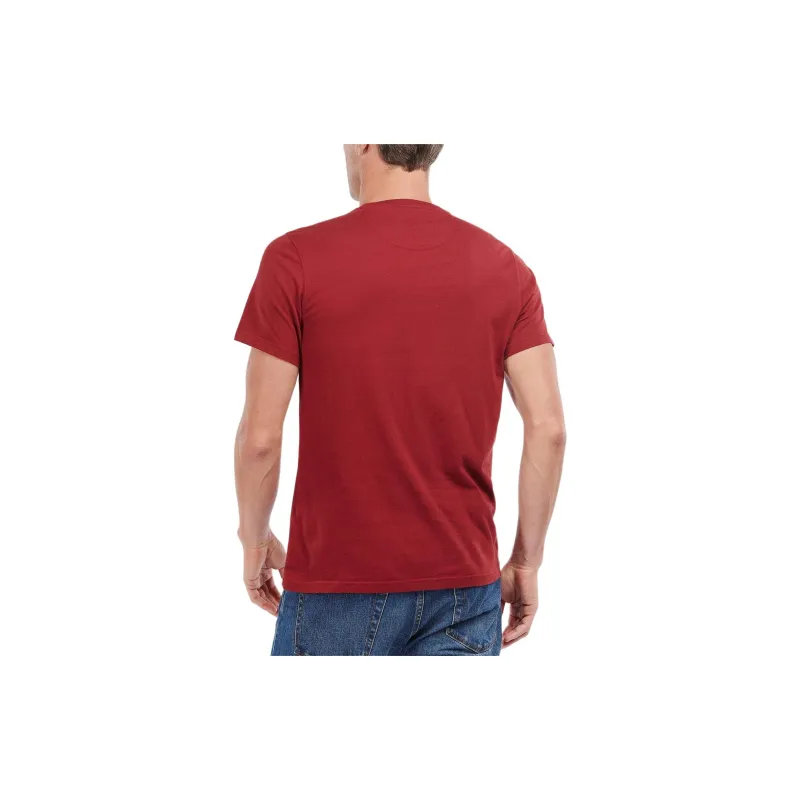 BARBOUR T Shirts Men Red-3