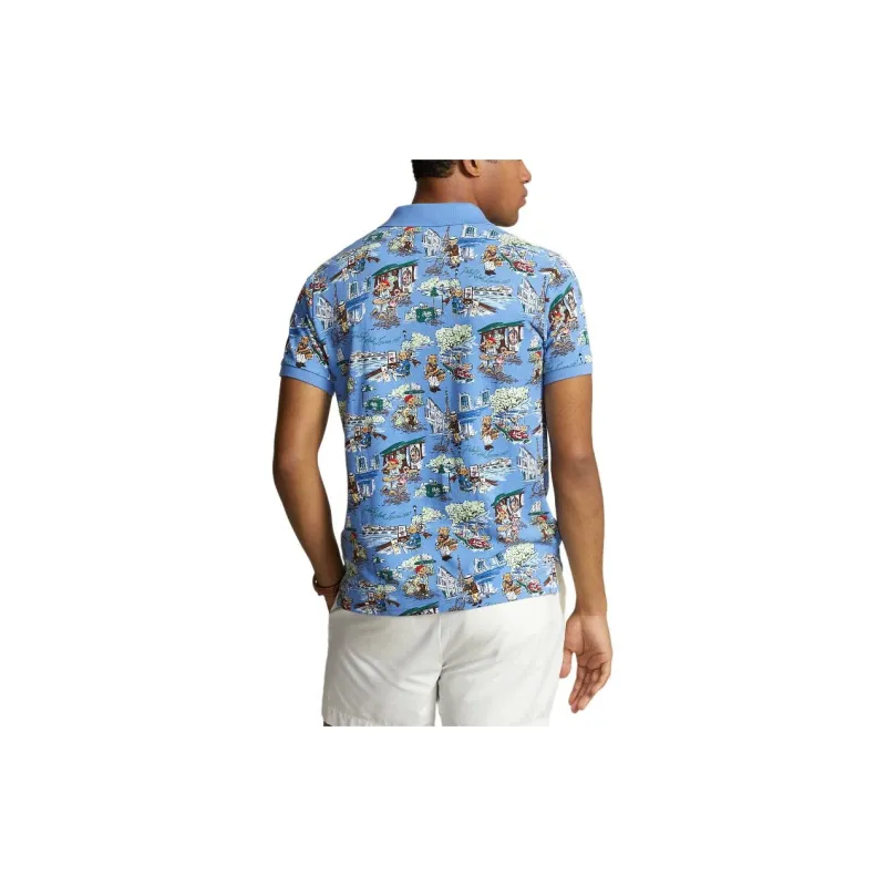 Polo Ralph Lauren Graphic-print Cotton Polo Shirt-2