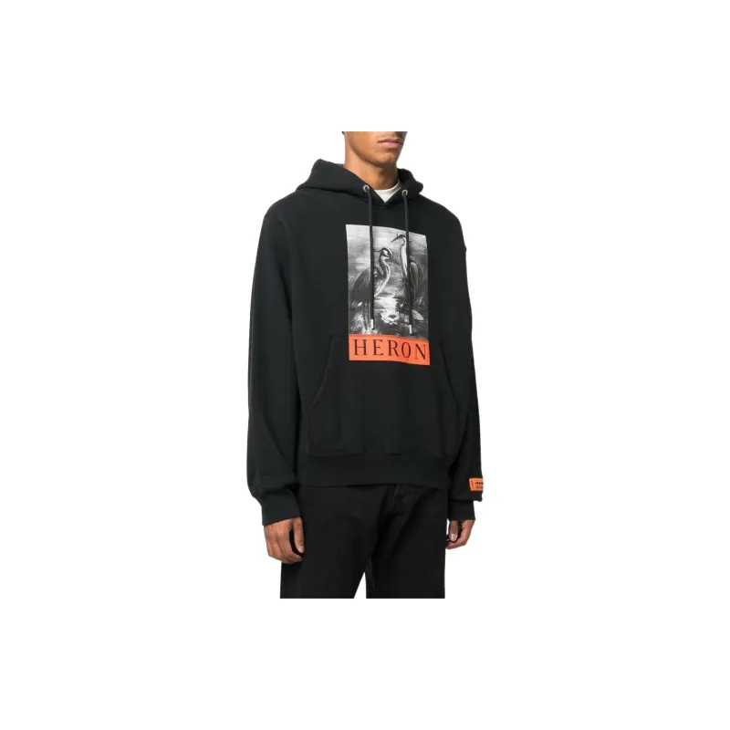HERON PRESTON Nf Heron Bw Hoodie-3