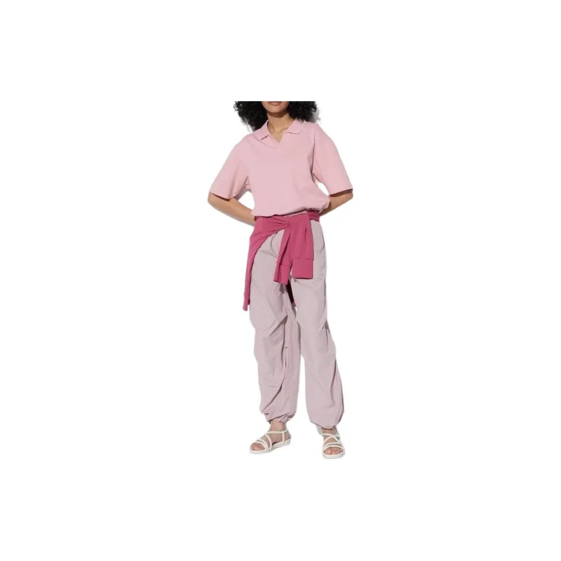UNIQLO Polo Shirts Unisex Pink-2