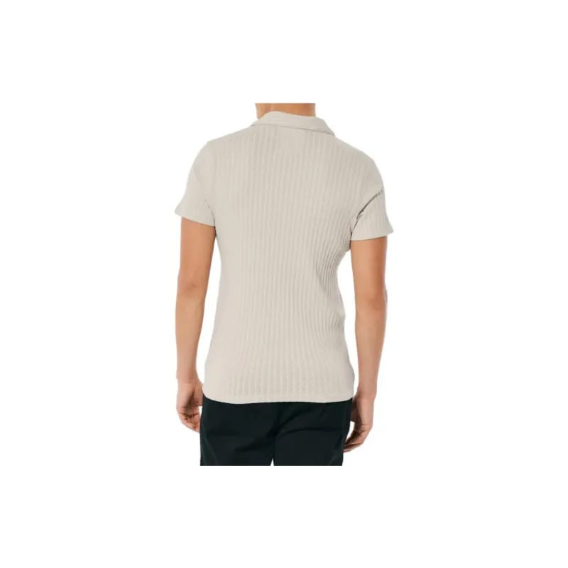 Hollister Polo Shirts Men Brown Yellow-2