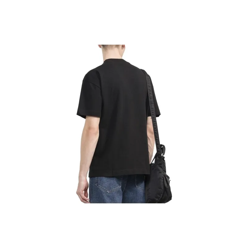 PALM ANGELS Sprayed Palm Classic T Shirt-4