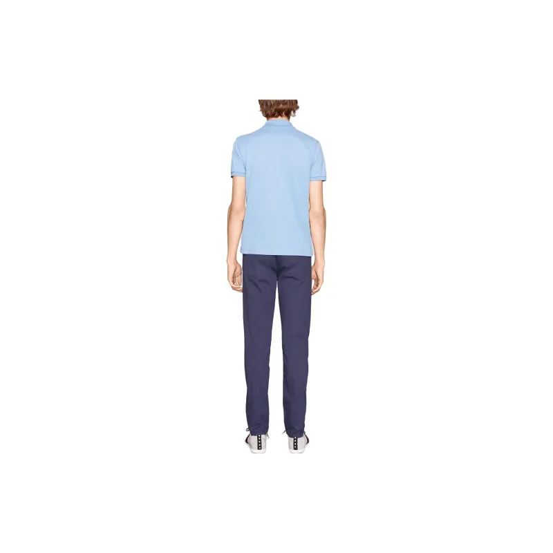 GUCCI Polo Shirt Men's Light Blue-2