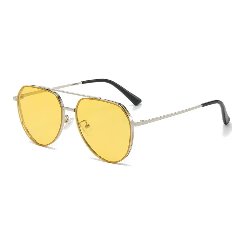 Yamaichi Maru Metal Aviator Sunglasses Men's-5