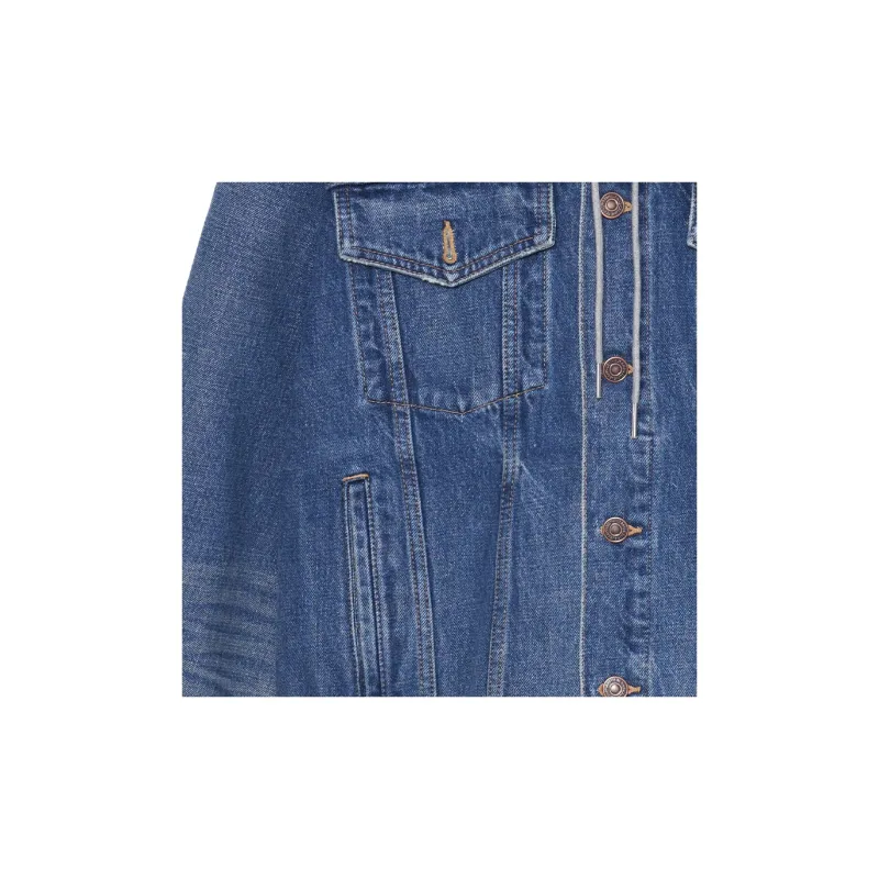 CELINE FW22 Denim Jacket Men's Joint Washable Color-3
