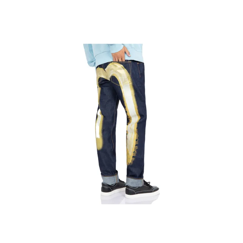 EVISU Jeans Men Denim Blue-2