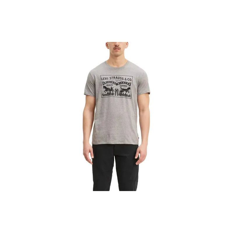 Levis T Shirts Men Gray-1