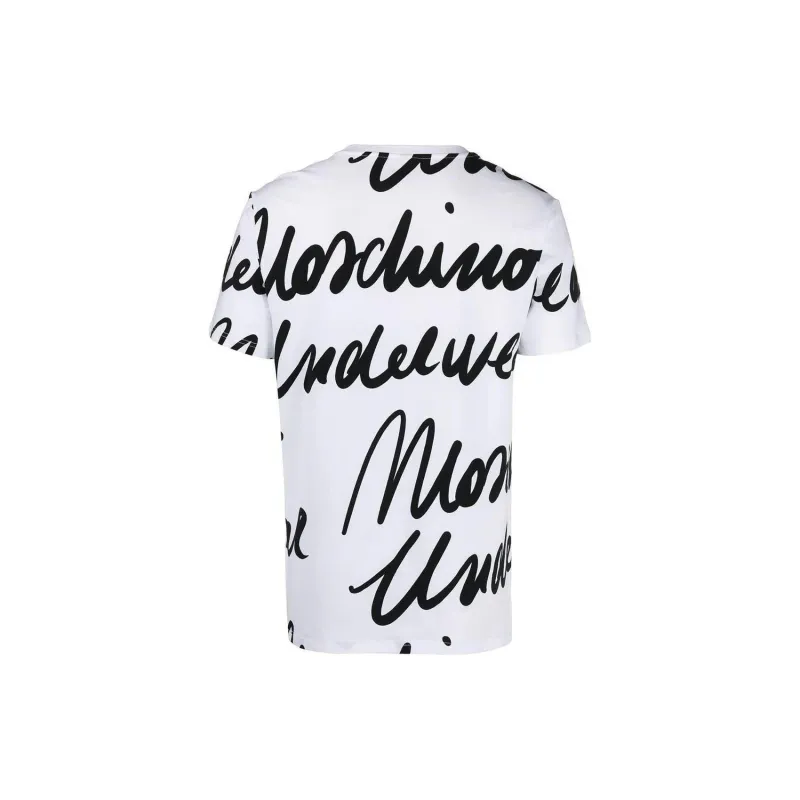 MOSCHINO T-Shirts Men White-1