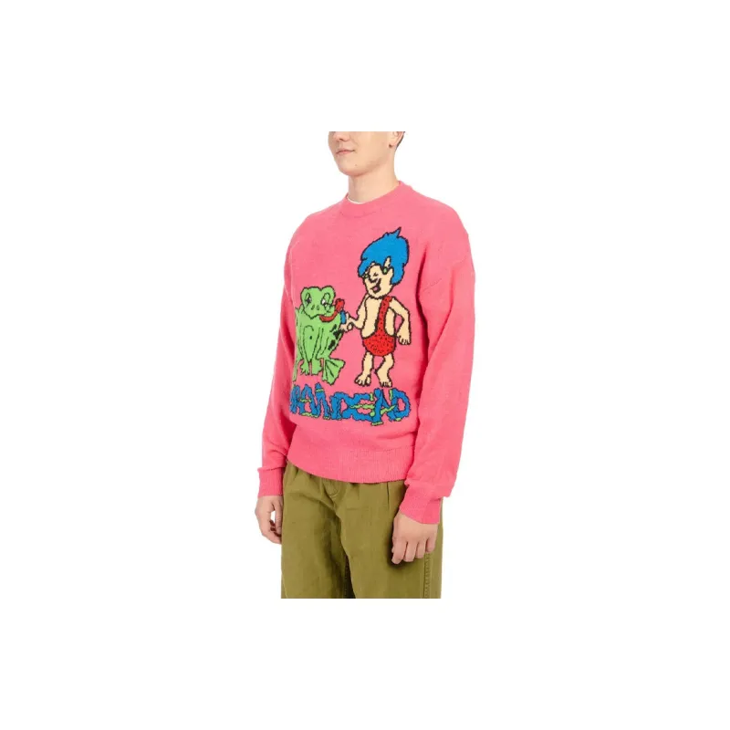 Brain Dead Sweaters Men Fuchsia-3