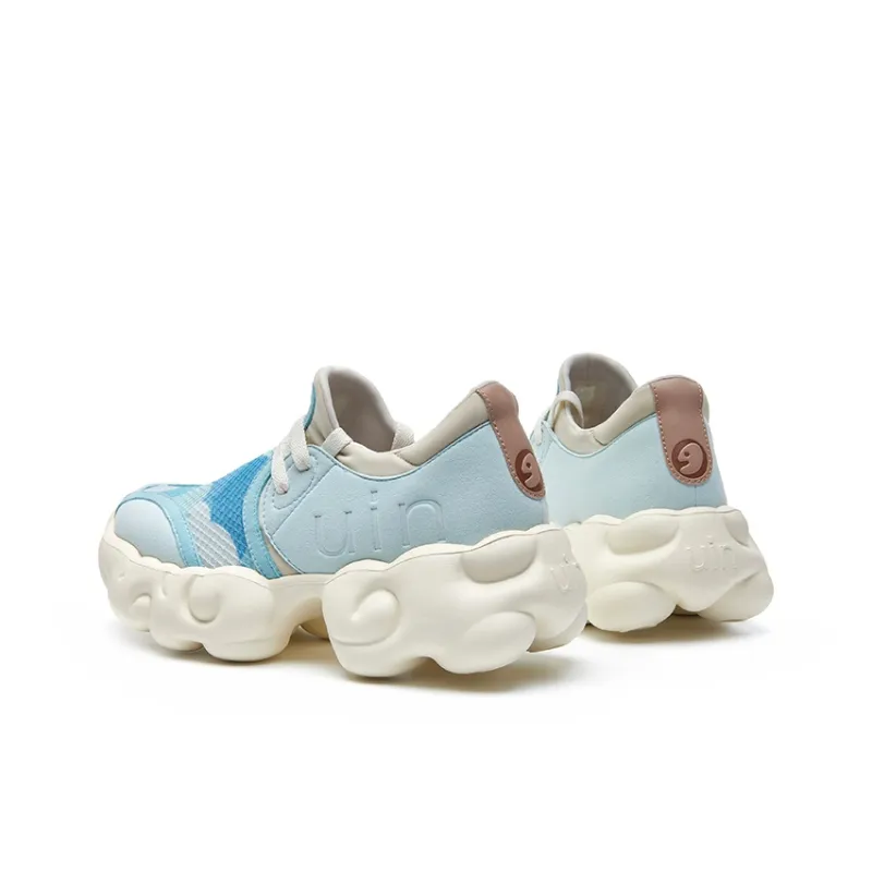 U.IN Painted Travel Cloud Collection Low Top Chunky Sneakers Women's-86