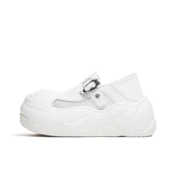 FY SPR Wifi Wear Resistant Height Increasing Low Top Casual Shoes Women's White