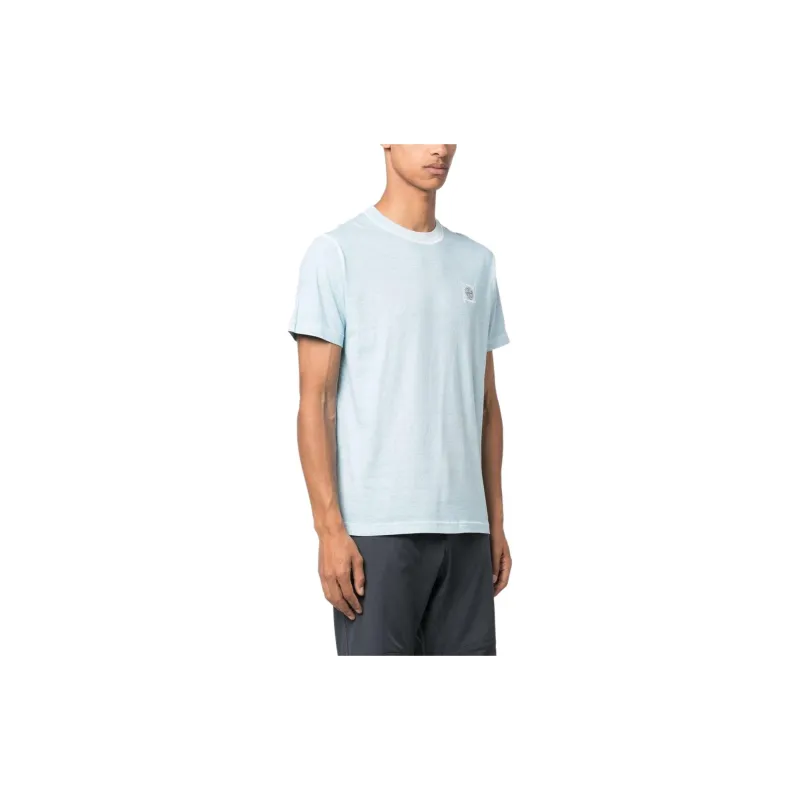 STONE ISLAND T Shirt Men's Light Blue-3