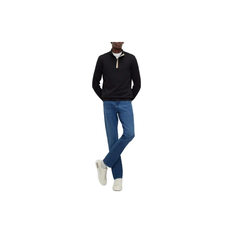 HUGO BOSS FW22 Sweater Men's Black-1