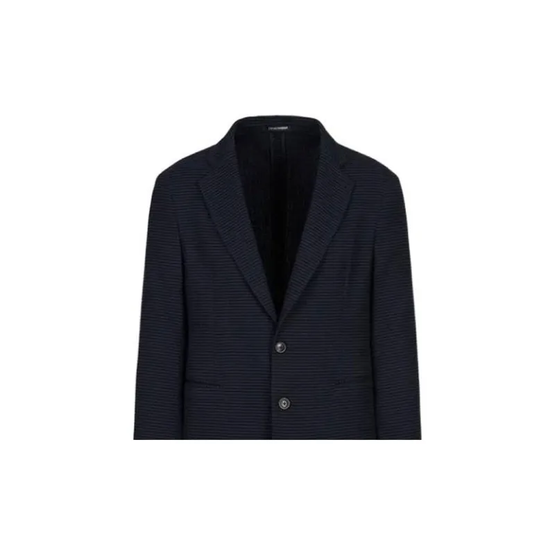 EMPORIO ARMANI FW22 Business Suit Coat Men's Dark Blue-4