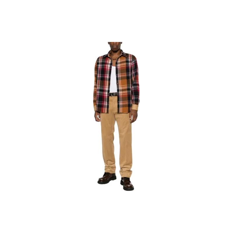 DSQUARED2 Corduroy Straight leg Trousers-1