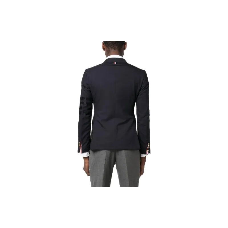 THOM BROWNE 4 Bar Tailored Blazer-2