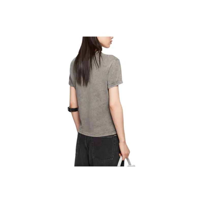 Acne Studios Blurred Logo T-Shirt-2