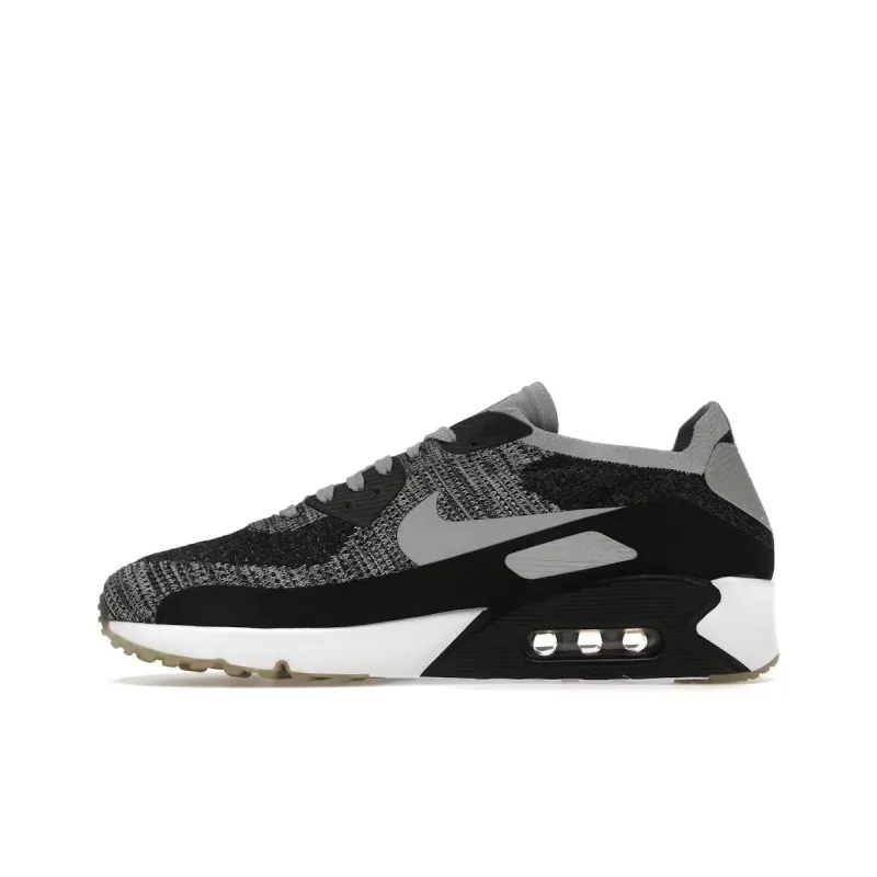 Nike Air Max 90 Ultra 2.0 Flyknit Black Wolf Grey-0