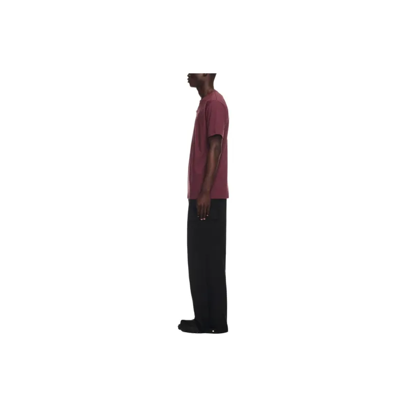 OFF WHITE T Shirts Men Burgundy-3