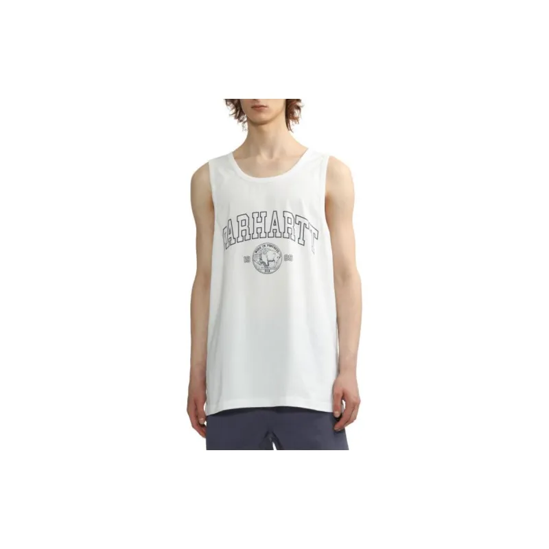 Carhartt WIP Tank Tops Men White-3