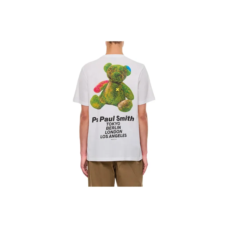 PS By Paul Smith Bear Printed Crewneck T Shirt-3