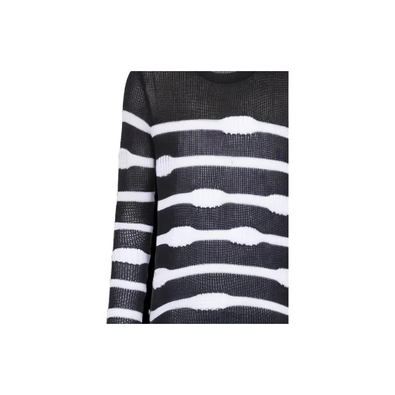 BALMAIN Sweaters Men Black & White-4
