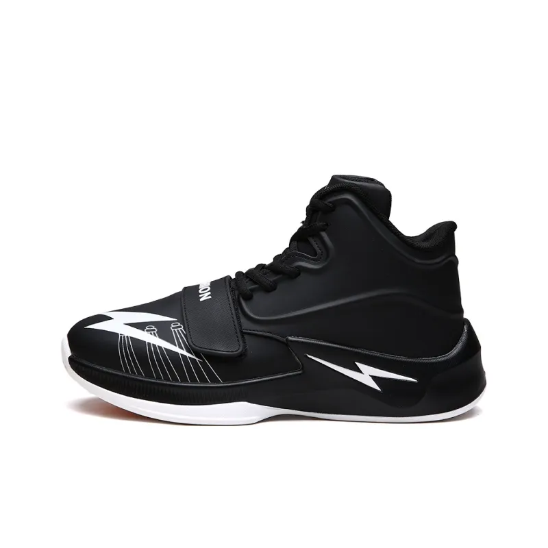 GQWE Cushioned Slip-Resistant Mid-Top Basketball Shoes Unisex-5