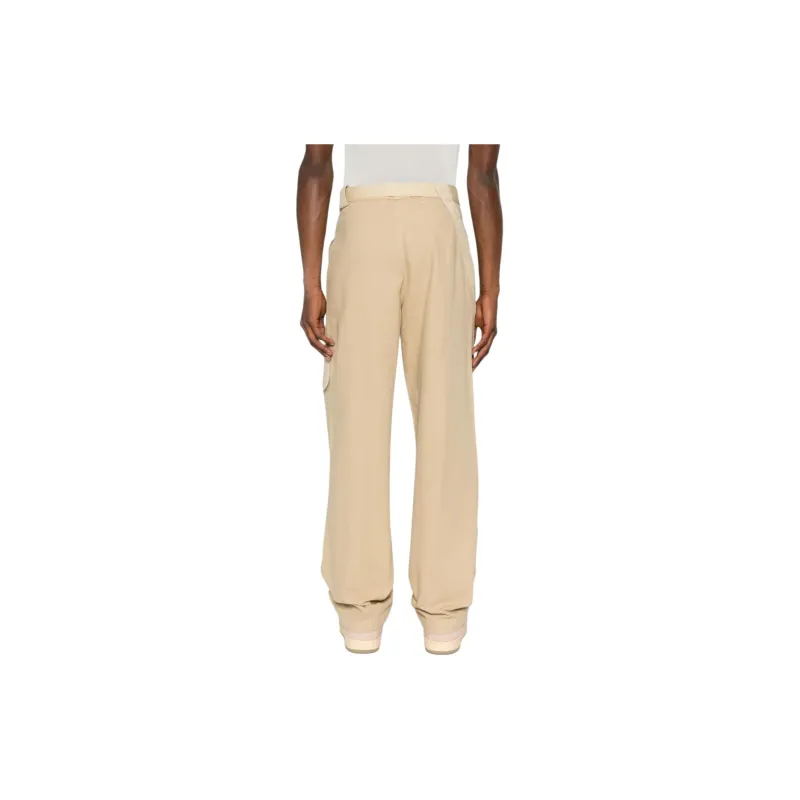 Jacquemus Le Pantalon Marrone Workwear Trousers-3