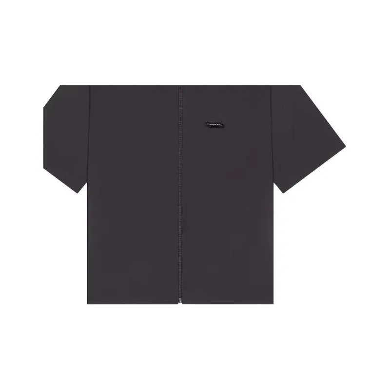Givenchy Logo Patch Short Sleeved Shirt-5