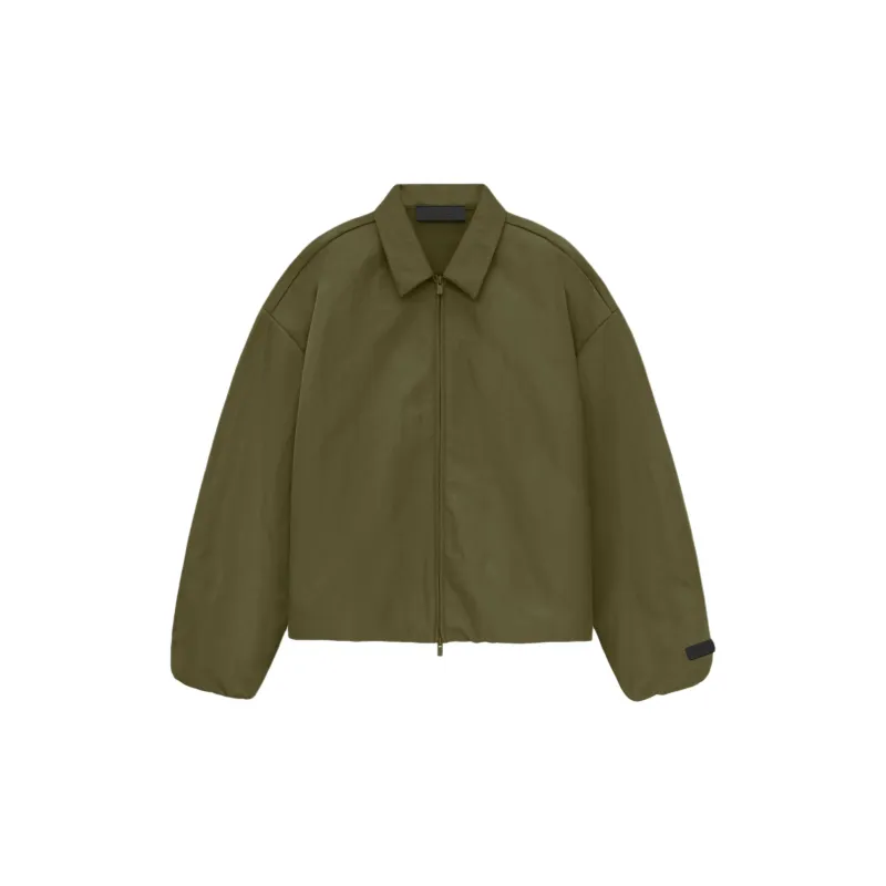 Fear Of God Essentials Textured Nylon Trucker Jacket-1