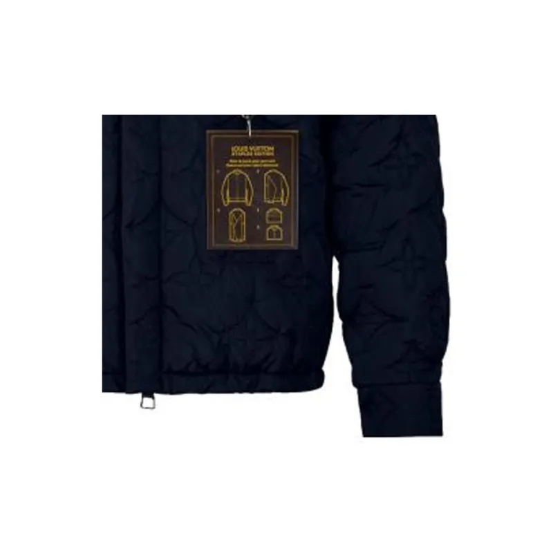Lv Monogram Padded Light Blouson-4