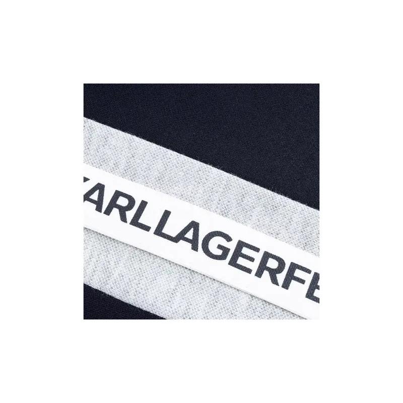 KARL LAGERFELD SS24 Casual Pants Men's Navy Blue-2