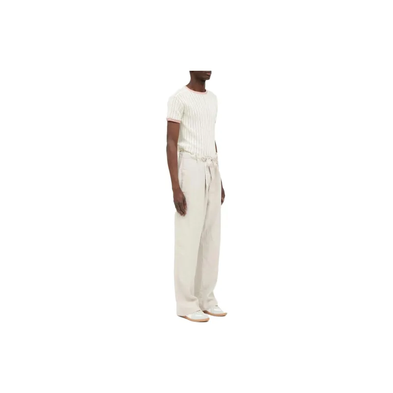 Maison Margiela Wide leg Drawstring Trousers-2