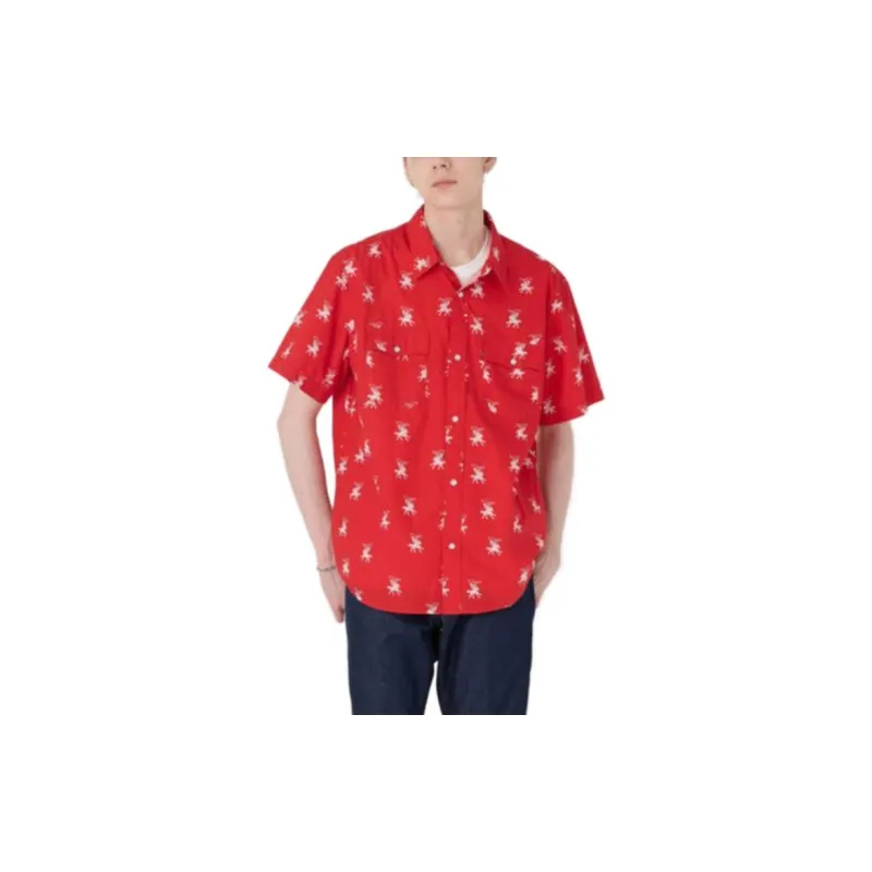 Levis Horse print Cotton Shirt-2