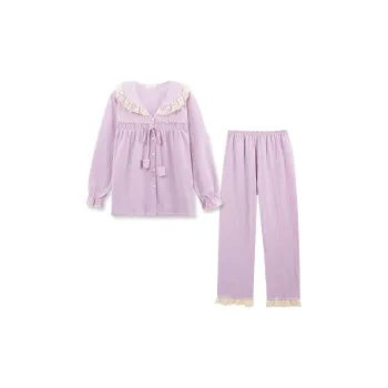 Sleeping Beauty Pajama Set Women's Purple