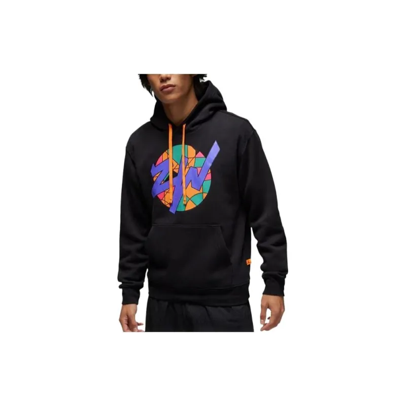 Jordan Zion Sweatshirt Men's Black-3