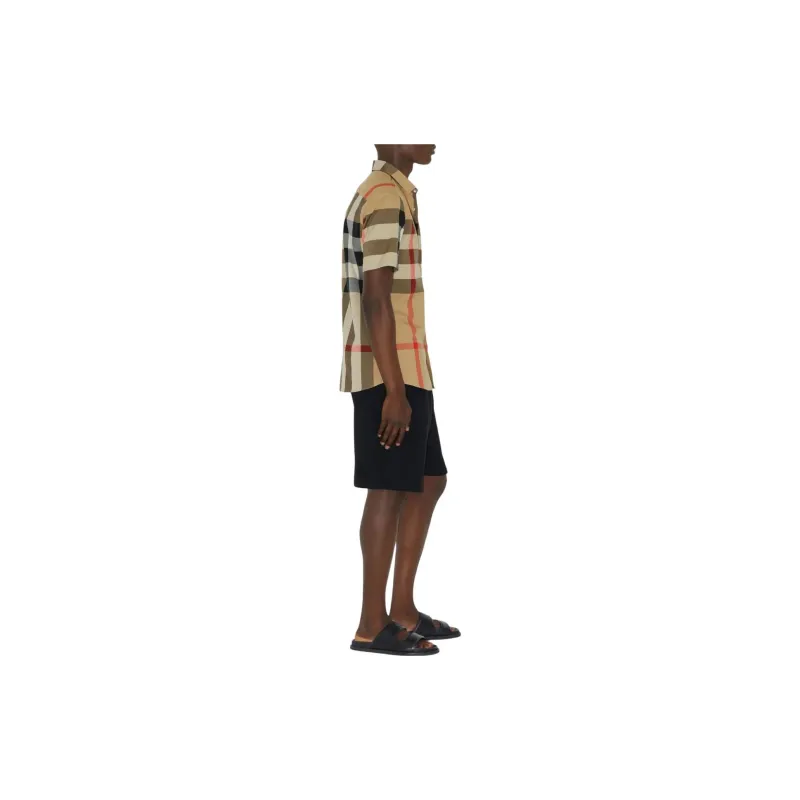 Burberry Checkered Short sleeved Shirt-2