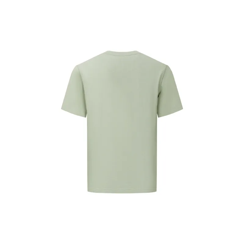 URBAN REVIVO T Shirts Men White Green-2