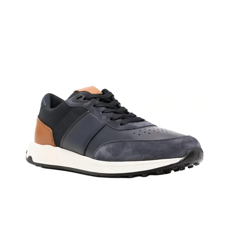 TOD'S Panelled Lace Up Sneakers-2