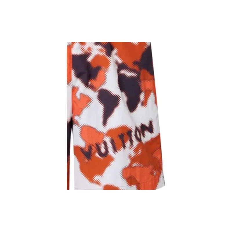 LOUIS VUITTON Casual Shorts Men's Orange-4