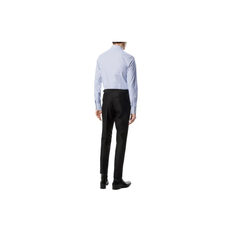 TOM FORD Striped Poplin Shirt-2