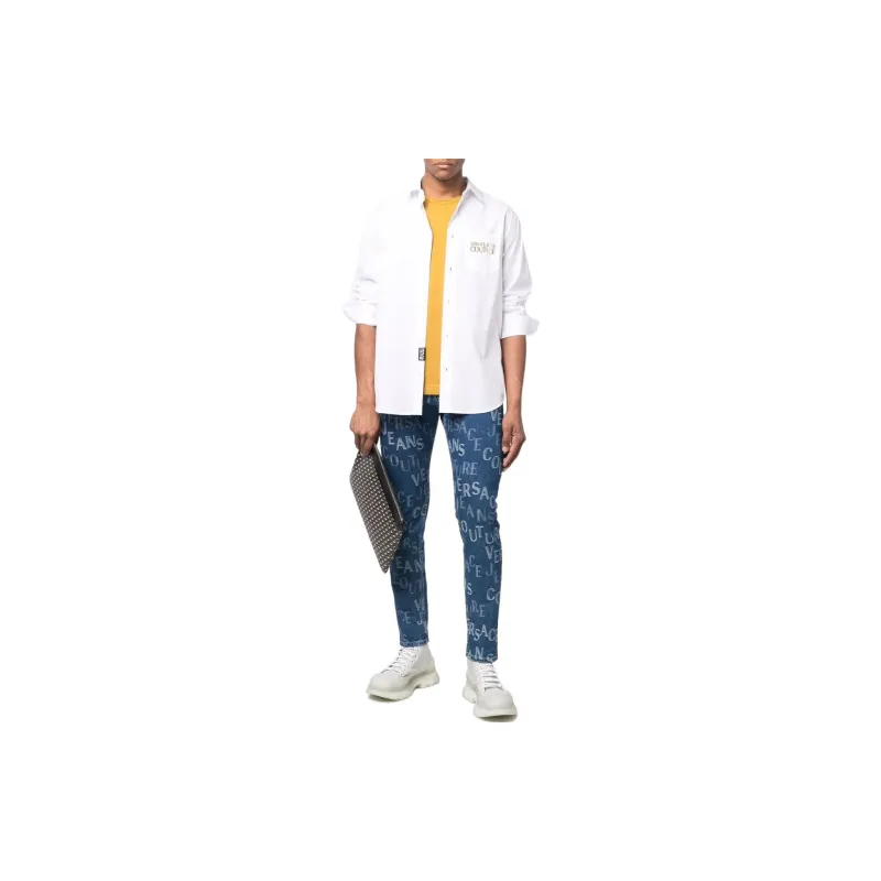 VERSACE JEANS COUTURE Jeans Men's Blue-1