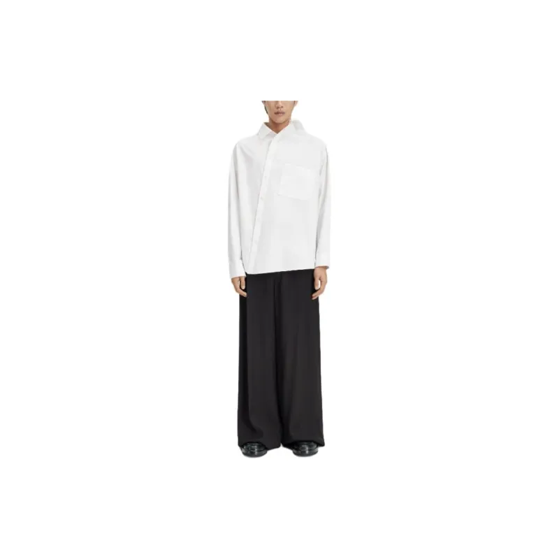 Jacquemus Asymmetric Long Sleeve Shirt-1