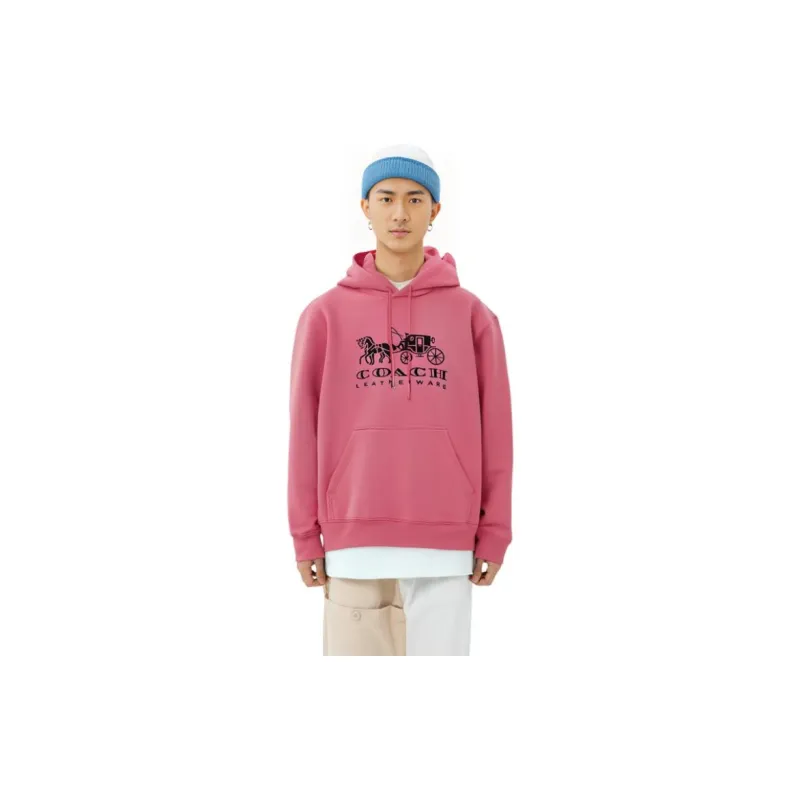 COACH SS22 Sweatshirt Men's Pink-4