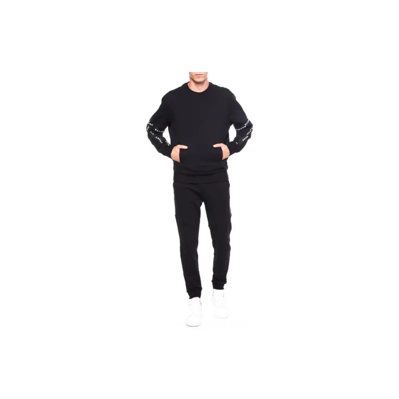 VERSUS Sweatshirts Men Black-3
