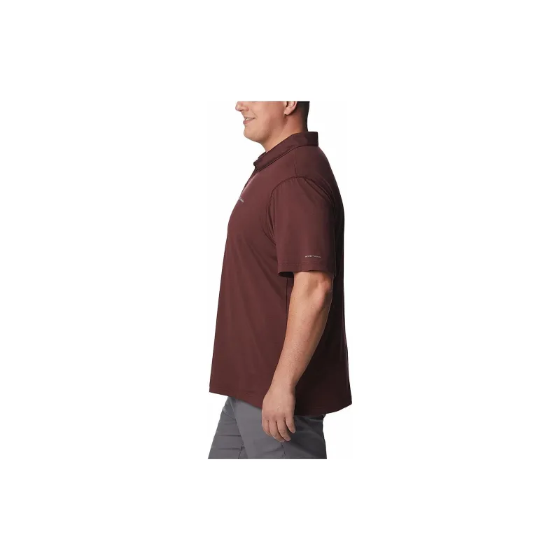 Columbia Tech Polo Shirts Men Coffee-2