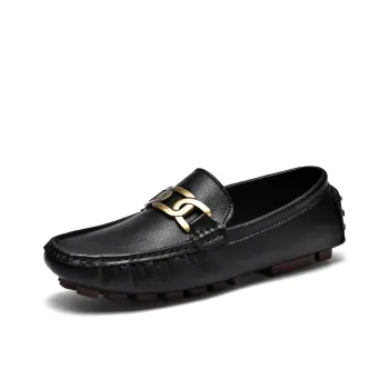 KUPE Gommino Loafers Men Black