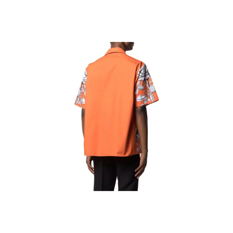 Valentino Shirts Men Orange-2